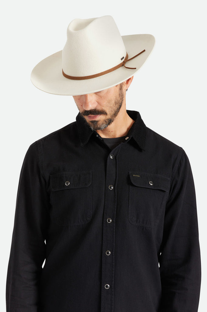 Brixton Sedona Reserve Cowboy Hat - Dove