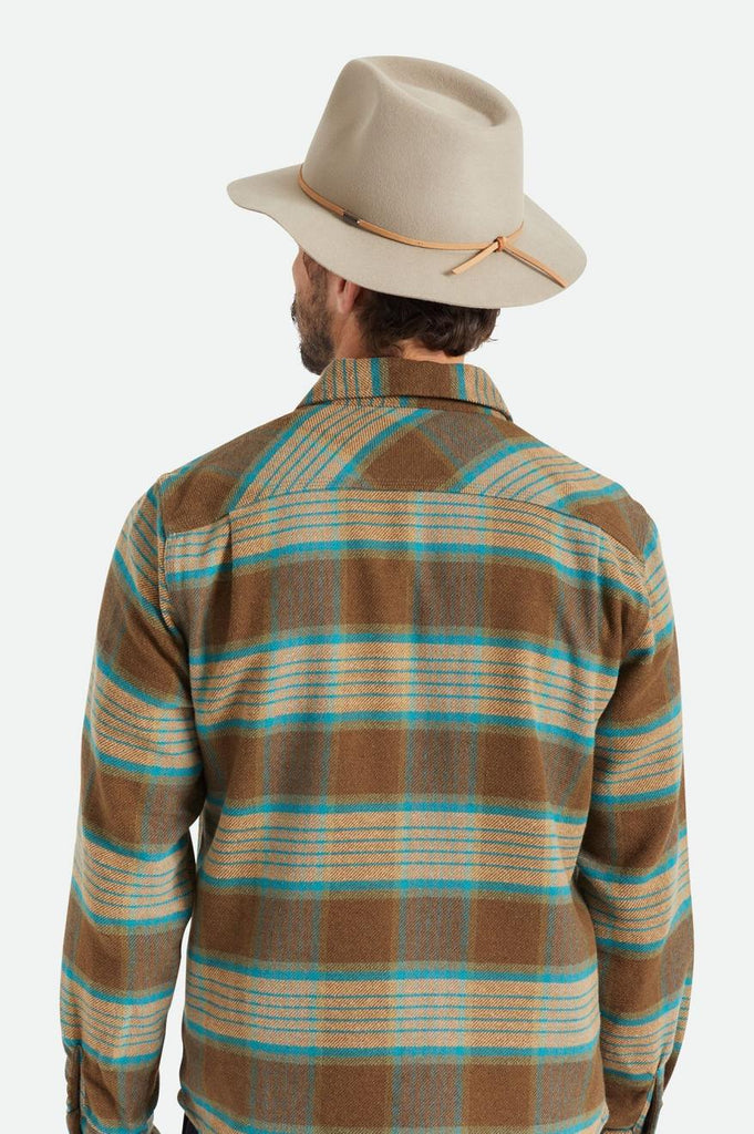 Brixton Wesley Fedora - Safari