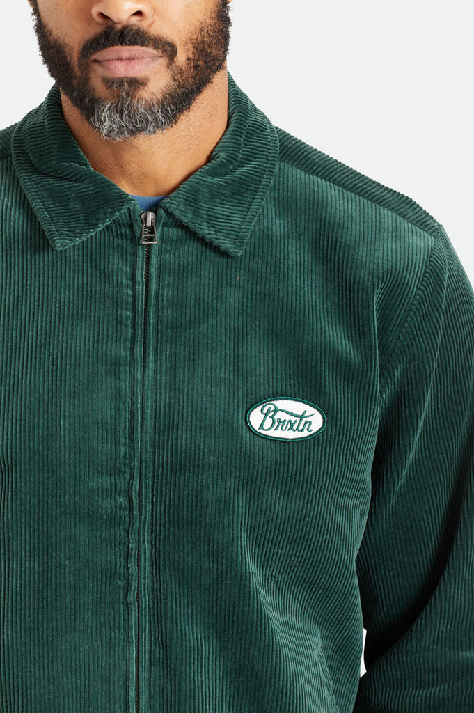 Brixton Utopia Men's Jacket - Emerald