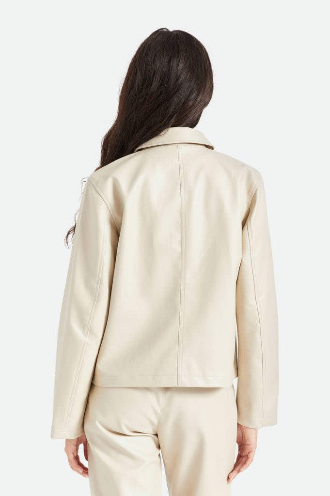 Brixton Survey Boxy Chore Coat - Beige