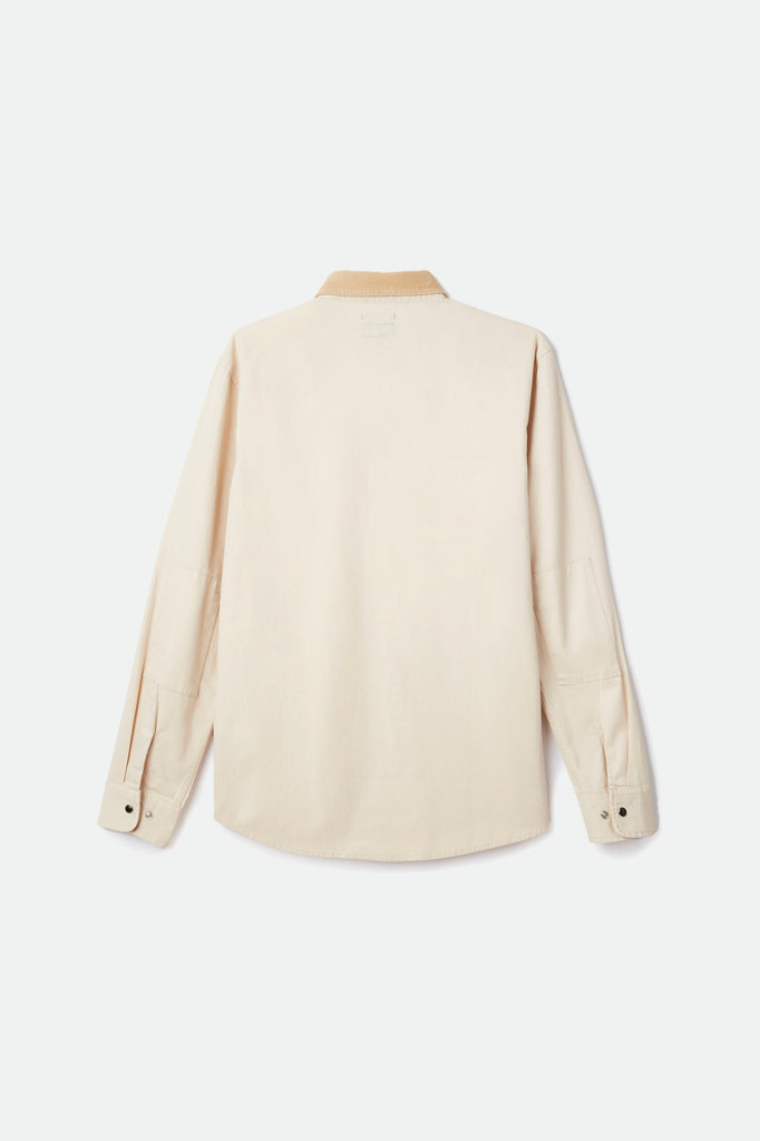 Brixton Bowery Reserve L/S Woven - Beige Denim