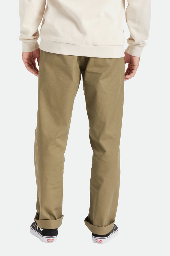 Brixton Choice Chino Relaxed Pant - Military Olive