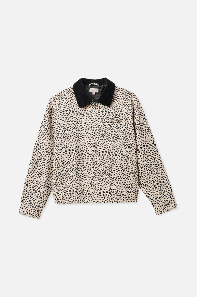 Brixton Utopia Jacket - Beige Cheetah