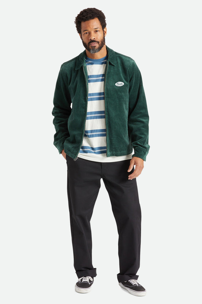 Brixton Utopia Men's Jacket - Emerald