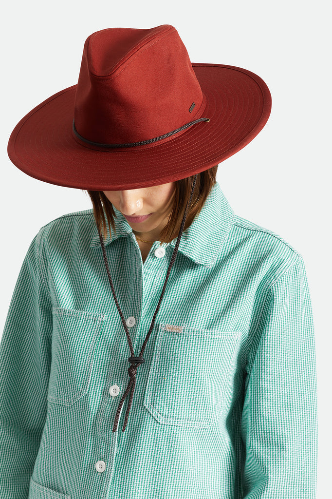 Brixton Field Utility Hat - Dark Brick