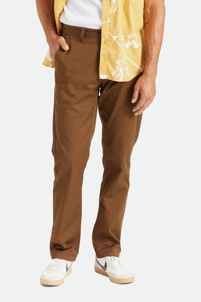 Brixton Choice Chino Regular Pant - Desert Palm