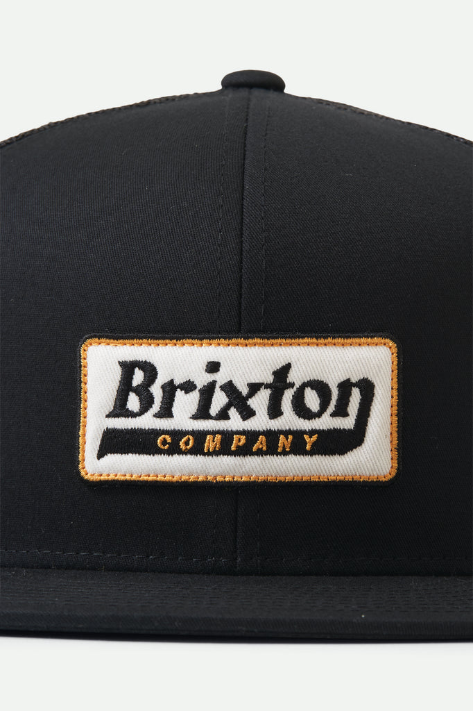 Brixton Steadfast HP Trucker Hat - Black