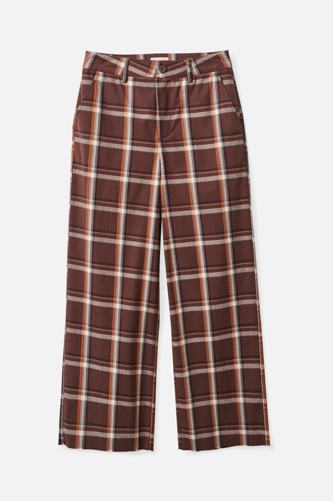 Brixton Victory Wide Leg Pant - Seal Brown