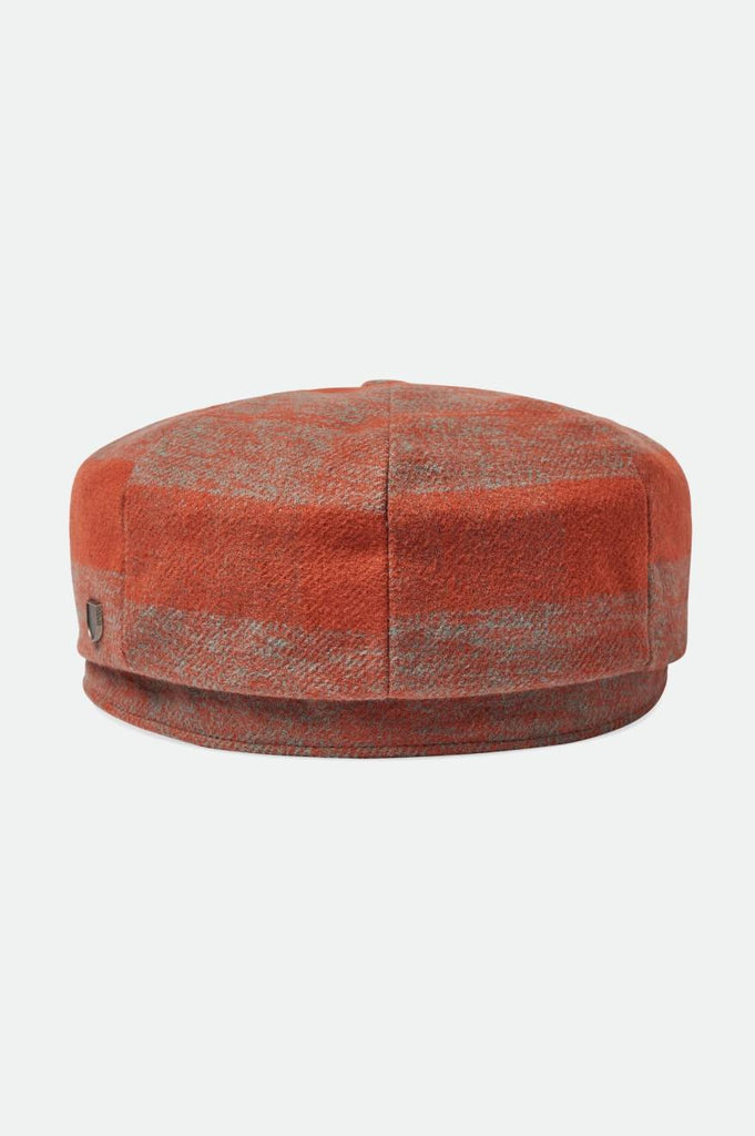 Brixton Brood Baggy Snap Cap - Burnt Henna/Dark Forest