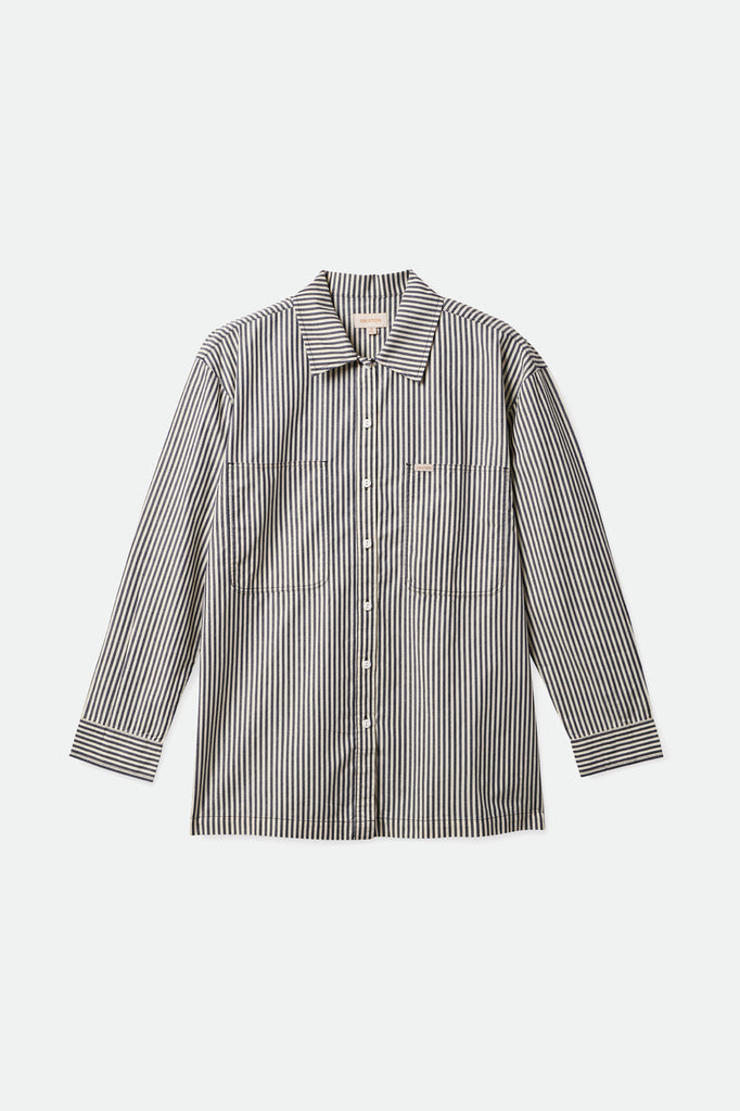 Brixton Bowery Overshirt - Navy