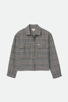 Women's Bowery Women's L/S Flannel - Black - Front Side