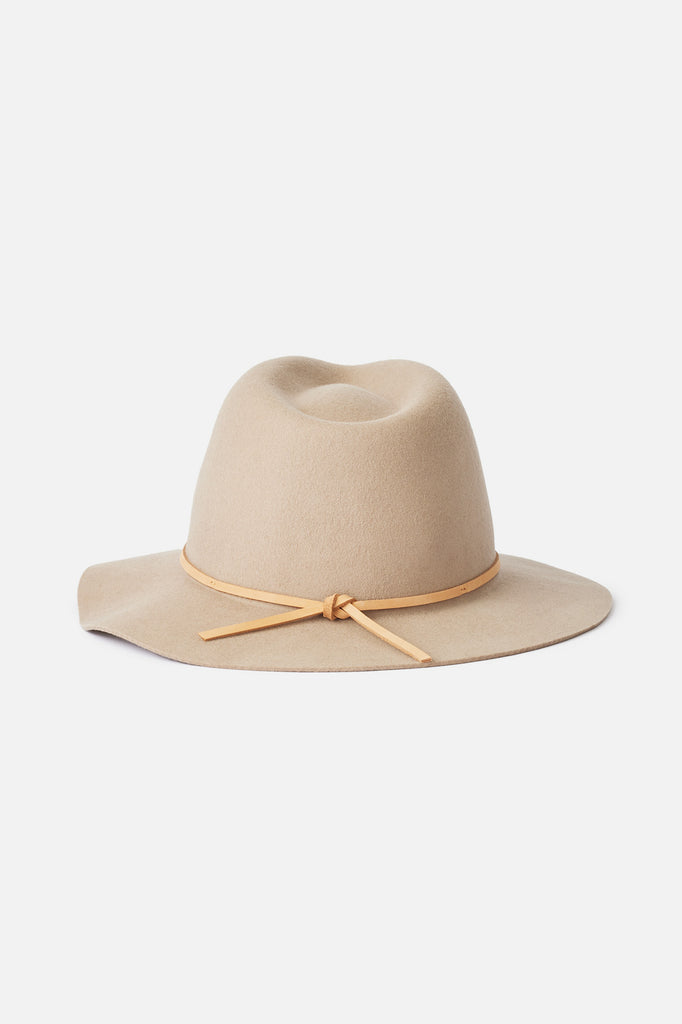 Brixton Unisex Wesley Fedora - Light Tan | Back