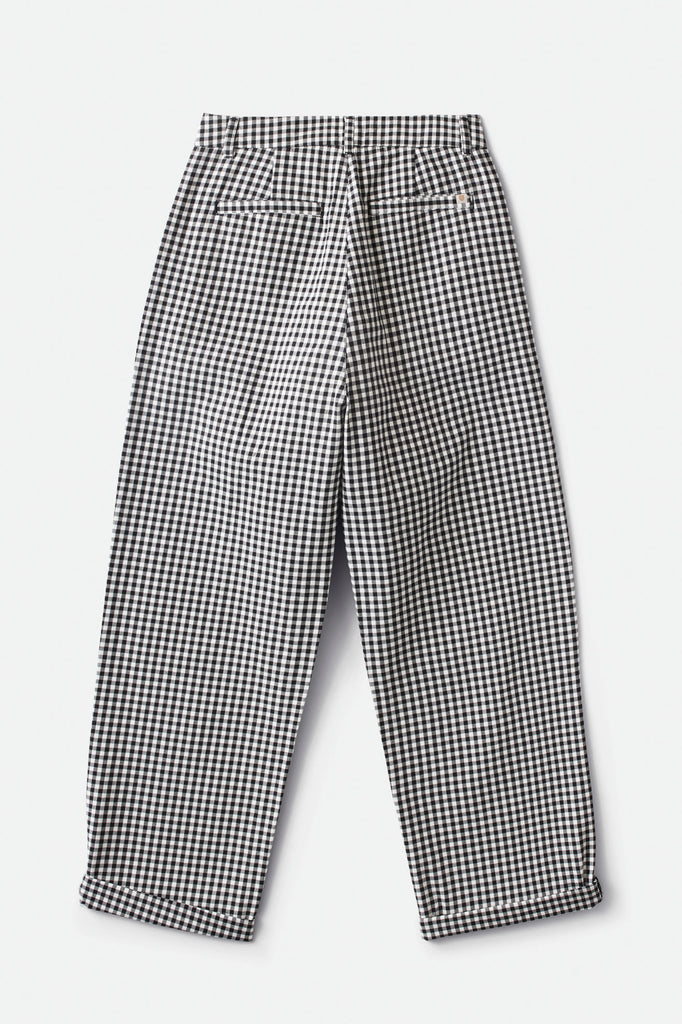 Brixton Victory Trouser Pant - Black Gingham