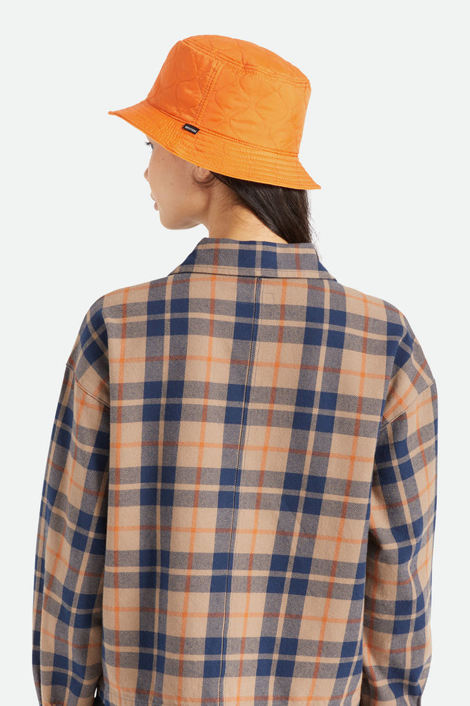 Brixton Abraham Reversible Bucket Hat - Burnt Orange