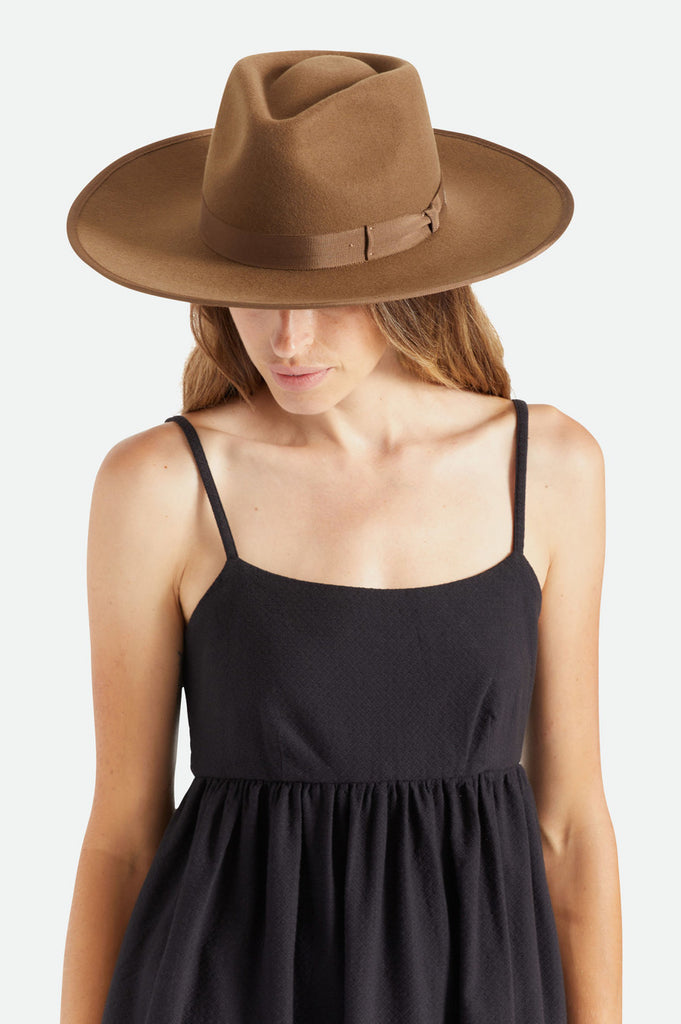 Brixton Jo Rancher Hat - Desert Palm