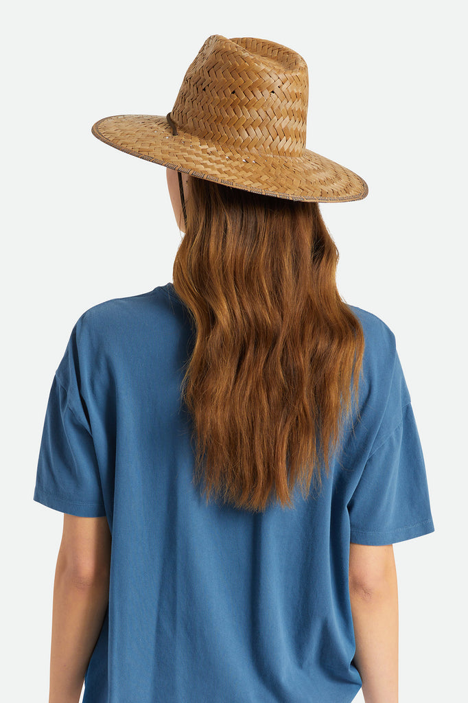 Brixton Messer Wide Brim Sun Hat - Brown