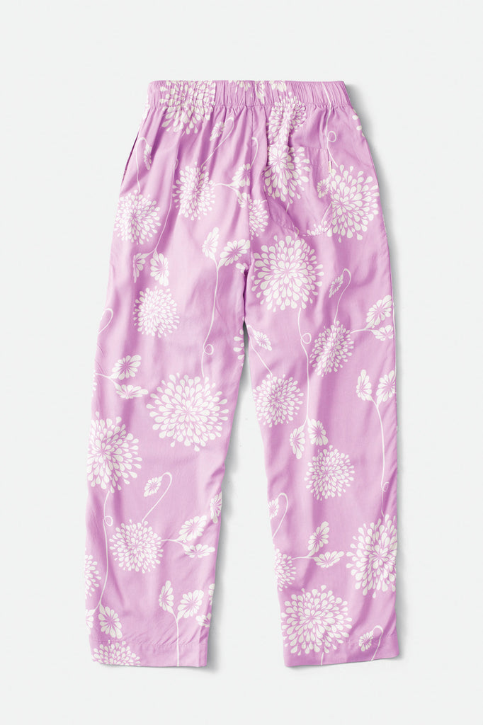 Brixton Garden Floral Crop Pant - Orchid