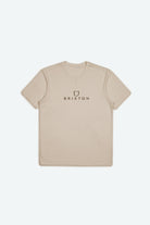 Men's Alpha Thread S/S Standard Tee - Cream - Front Side