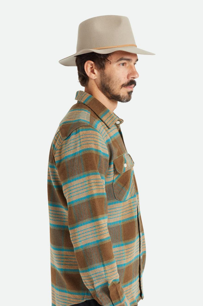 Brixton Wesley Fedora - Safari