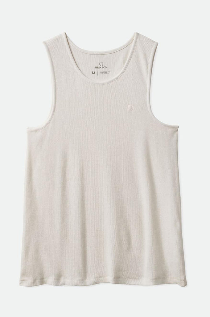 Brixton Vintage Reserve Tank - Off White Vintage Wash