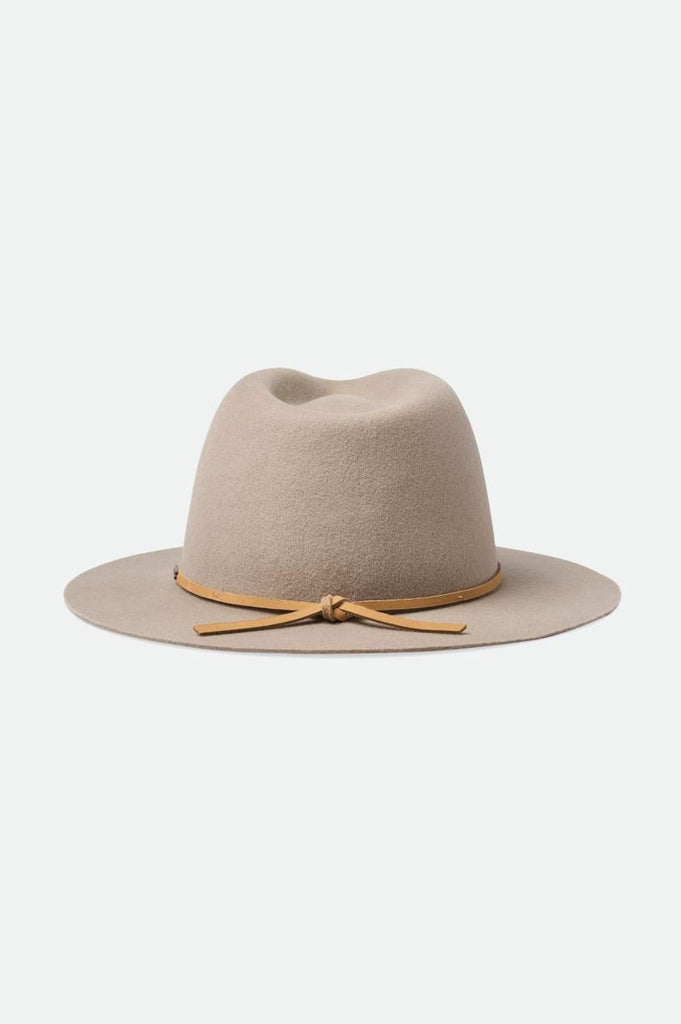 Brixton Unisex Wesley Fedora - Safari | Back