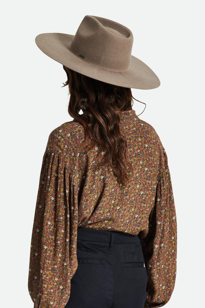 Brixton Primrose Felt Fedora - Twig