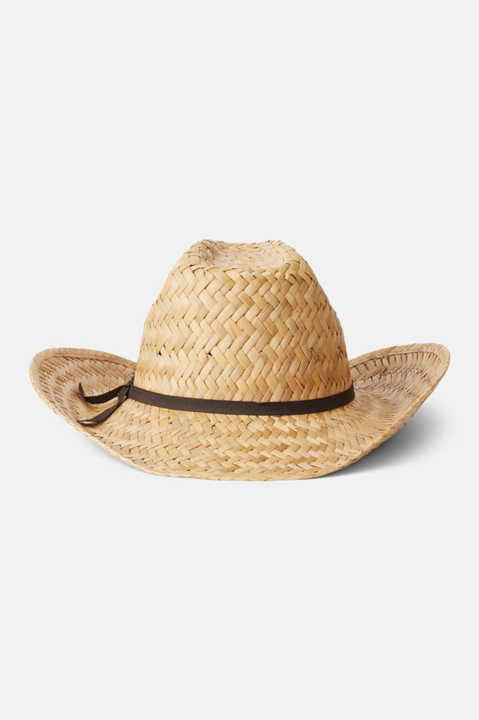 Brixton Houston Straw Cowboy Hat - Natural